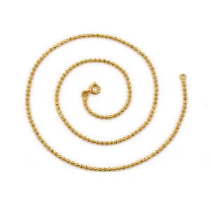 Xuping 24 k altın takı moda kolye altın zincir, dubai nib ucuz zincir