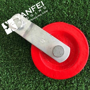 Puleggia 3-1/2 "Cast di Ferro con Cuscinetto - Product Image 1