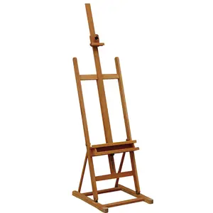 Caballete de Pintura de Madera Profesional Personalizado al por Mayor, Artículo Popular de 131*21*60.5cm - Product Image 1