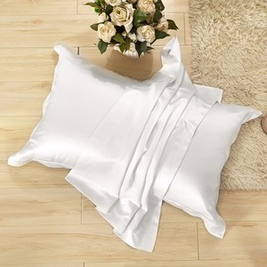 Drap <span class=keywords><strong>de</strong></span> housse en tissu <span class=keywords><strong>de</strong></span> soie en <span class=keywords><strong>satin</strong></span> pur 100%, drap <span class=keywords><strong>de</strong></span> lit 16-25 MM, livraison gratuite - Product Image 5