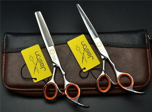 303 #   Ciseaux de coiffure de qualité supérieure Jason de 6 pouces, JP 440C, ciseaux professionnels pour barbiers, ciseaux à effiler, ciseaux à cheveux - Product Image 4