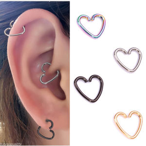 Bijoux de corps en titane G23 pour piercing d'oreille, boucle d'oreille pour piercing d'oreille, 16g - Product Image 2