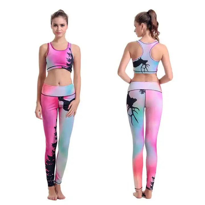 Latest spandex workout leggings girls in