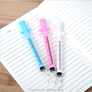 Stylo gel mignon kawaii, seringues à aiguilles, injection, jouets pour étudiants, papeterie - Product Image 1
