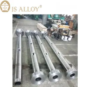 Vented screw and barrel design for pelletizer / vented screw and barrel for recycled machine