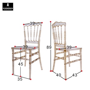 Elegante di Colore Ambra Napoleone Sedia <span class=keywords><strong>Resina</strong></span> con il Campione Gratuito - Product Image 3