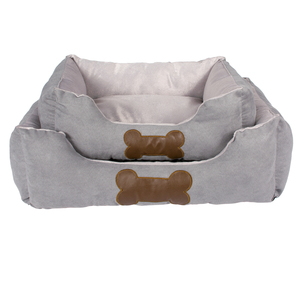 Grey Plush Cheap Soft China <strong>Dog</strong> <strong>Sofa</strong> - Product Image 1