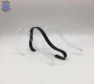 แท่นโชว์รองเท้าทำจากผ้าไหมอะคริลิคใสเป็นมิตรต่อสิ่งแวดล้อมระดับไฮเอนด์สำหรับห้างสรรพสินค้าขายปลีก - Product Image 3