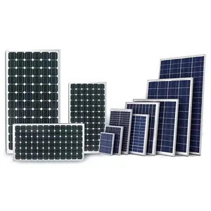 Paneles Solares Costos Vente en gros photovoltaïque monocristallin Norme extérieure 20 ans