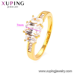 <span class=keywords><strong>Anillo</strong></span> de Dedo de <span class=keywords><strong>Oro</strong></span> de <span class=keywords><strong>24k</strong></span> de Lujo para Novia o Mujer, <span class=keywords><strong>Anillo</strong></span> de Compromiso y Boda Genuino Xuping 15074 - Product Image 5