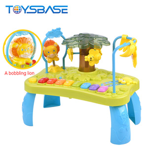 Table de jeu multifonctionnelle pour bébé avec tapis de jeu en plastique pour bébé Activité - Product Image 6