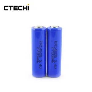 CTECHi ER14505 AA גודל LISOCL2 3.6V 2700mAh ליתיום סוללה