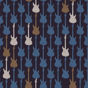 Moderna di alta Qualità della Chitarra di Disegno PVC Carta Da Parati per la Decorazione Della Parete Interna