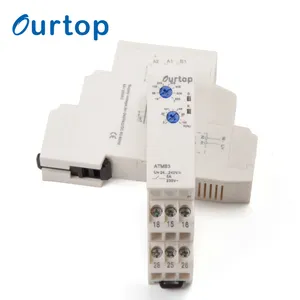 OURTOP China Factory Direct Sale Timer Control Time Range 0.05S ~ 60S Miniature Time Delay Relay