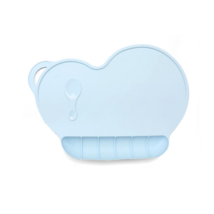 FDA envío forma personalizada niños cena plato dividido silicona placemat bebé - Product Image 1
