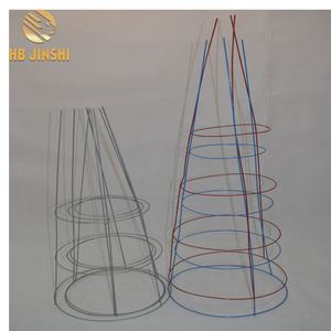 30"x18" <strong>Metal</strong> Cone Galvanized Tomato Cage <strong>Plant</strong> <strong>Support</strong> - Product Image 5