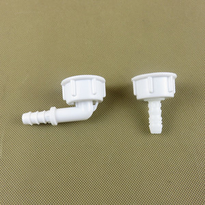 Nhựa Máy Giặt Bồn Rửa Cống Nước Thải Strain <span class=keywords><strong>Elbow</strong></span> Nối Ống Nối Màu Be - Product Image 2