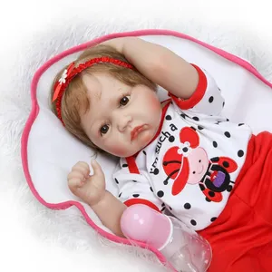 NPK yeni Simülasyon Babydoll yumuşak dokunmatik yeniden doğmuş bebek El Yapımı Koleksiyonları Oturma bebek Hediye çocuklar için Noel