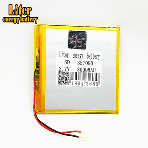 357090 Dyno rechargeable <span class=keywords><strong>3</strong></span>,7 V Polymer battery 3000 mAh Li-polímero Batteries de polymer Li-Ion battery for GPS PSP POS machine e-book - Product Image 1