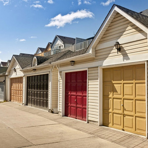 <span class=keywords><strong>Porte</strong></span> <span class=keywords><strong>de</strong></span> <span class=keywords><strong>garage</strong></span> moderne <span class=keywords><strong>de</strong></span> style grange <span class=keywords><strong>avec</strong></span> panneaux rainurés en aluminium et fenêtre en verre, nouvelle technologie Prima - Product Image 6