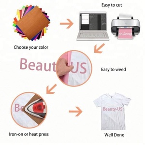 <span class=keywords><strong>DIY</strong></span> HTV थोक गर्मी हस्तांतरण के लिए Vinyl कपड़े
