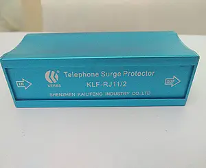 Protector contra sobretensiones de señal de teléfono, protección contra rayos, RJ11