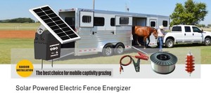 Électrificateur de clôture électrique alimenté par énergie <span class=keywords><strong>solaire</strong></span> AC/DC avec panneau <span class=keywords><strong>solaire</strong></span> - Product Image 6