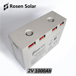 중국 충전식 <span class=keywords><strong>AGM</strong></span> 젤 2 볼트 1000Ah 리드 산 성 배터리 - Product Image 2