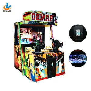 La prise de vue vidéo arcade jeu Rambo simulateur pistolet tir à vendre