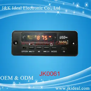 JK0061 Fabrik Billig pro audio 5 v usb fm mp3-player decoder modul