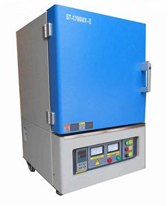 Horno de mufla de caja de alta temperatura, 1700 C, calentador Mosi2 - Product Image 1