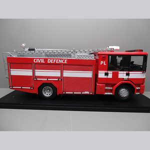 <span class=keywords><strong>Camion</strong></span> <span class=keywords><strong>de</strong></span> pompiers d'aéroport en métal à l'échelle 1/32 pour garçons, avec fonctions d'éclairage et <span class=keywords><strong>de</strong></span> son, idéal pour l'affichage - Product Image 5