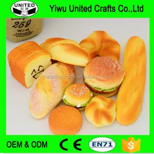 Meyve ekmek tasarımlar Sahte gıda toptan ürünleri Promosyon Hediyeler simüle gıda modelleri