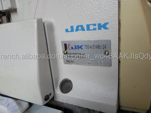 Utilisé jack 4 fil de surjet machine à coudre