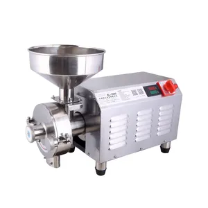 Industrial Commercial Kitchen Electric Dry Food Grain Flour Nut Wheat Cereal Pepper Maize Corn Peanut Rice Grinder Machine