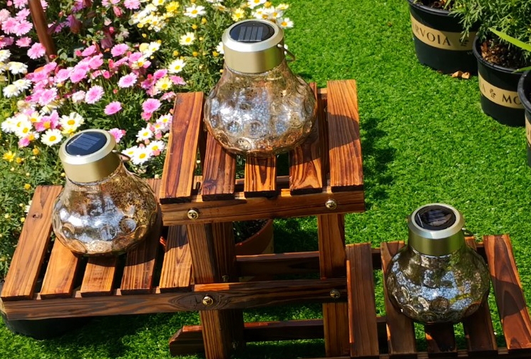 Solar lamp outdoor courtyard decoration lamp hanging lamp