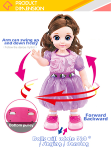 B/O Girls Fashion <strong>Walking</strong> Dancing <strong>Dolls</strong> for Kids Toys - Product Image 3