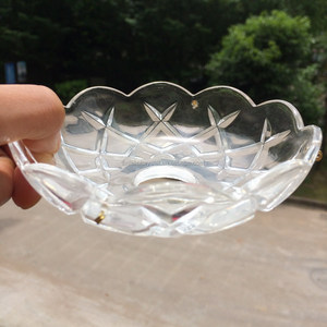 <span class=keywords><strong>Bobeche</strong></span> <span class=keywords><strong>en</strong></span> cristal pour lustre avec 4 broches dorées pour accessoires de lampe - Product Image 5