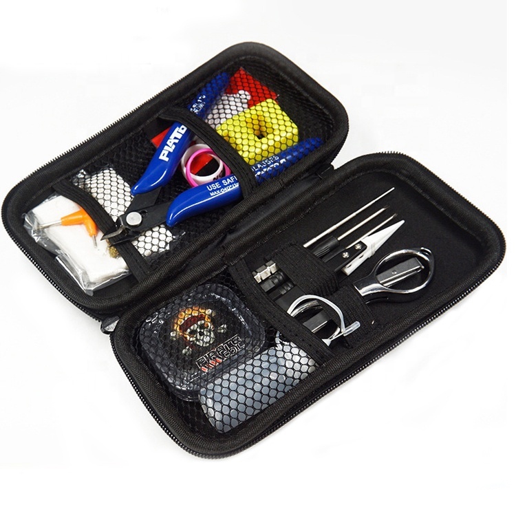 PIRATECOIL hot sale portable DIY RDA RBA universal tool kit for coil tank building