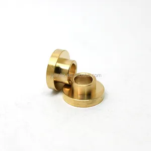 Custom Brass/copper/bronze Small Machining Flange Screw Brass Bushing