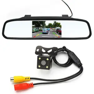 4.3 inch Auto Achteruitkijkspiegel Monitor backup Camera met HD Wide Screen