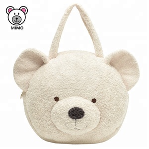 Handmade Stuffed Animal Plush <strong>Baby</strong> Panda Head School <strong>Bag</strong> for Kids Wholesale Custom LOGO Cute Soft Plush Toy Panda <strong>Bag</strong> - Product Image 4