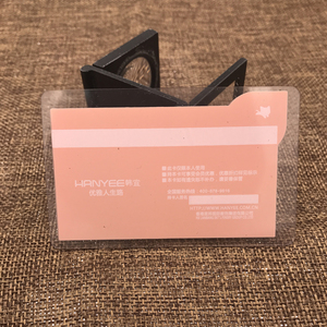 Tarjeta de visita transparente de PVC de calidad superior Impresión offset personalizada Diseño impreso VIP a precio de fabricante - Product Image 5