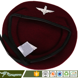 Boina de Lana granate, uniforme personalizado, venta al por mayor - Product Image 4