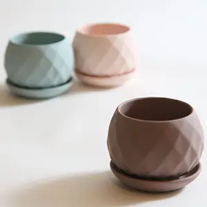 Special Design Mini Planter Ceramic Succulent Cactus Plant Pot