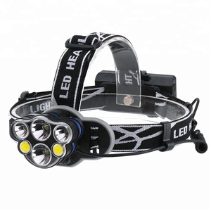 Boruit Đèn Pha Khẩn Cấp Sạc USB 800 Mét Đèn Pha Công Suất Cao <span class=keywords><strong>4000</strong></span> <span class=keywords><strong>Lumens</strong></span> Đèn Pha LED Sạc Được Cho Nhà Để Xe - Product Image 1