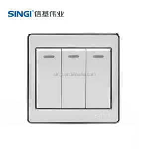 America Style Electric Wall Switch for Home with Socket Lighting Fashion switches