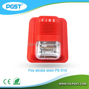 <span class=keywords><strong>Alarme</strong></span> incendie <span class=keywords><strong>sirene</strong></span> 220 v avec flash strobe pour agents d'extinction ststem, CE & Rohs - Product Image 1