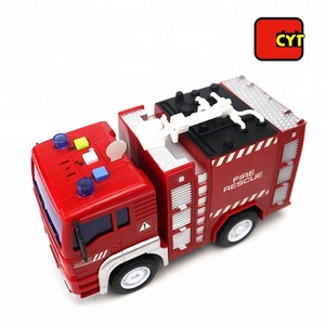 <span class=keywords><strong>Camion</strong></span> <span class=keywords><strong>de</strong></span> pompiers à friction pour enfants, modèle 1:20, <span class=keywords><strong>jouet</strong></span> <span class=keywords><strong>de</strong></span> voiture à inertie avec lumières - Product Image 2