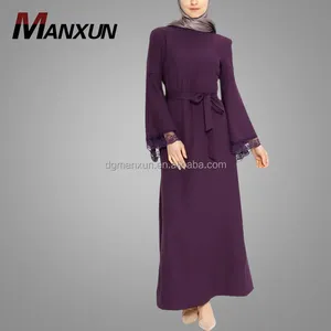 New Arrival Fashion Design Moroccan Kaftan Dresses Long Sleeve Casual African Clothing Modern Muslim Women Wear